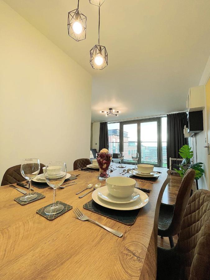 Insta-Style Penthouse With Balcony Or 2B Apartment With Balcony Birmingham City Centre Exteriér fotografie