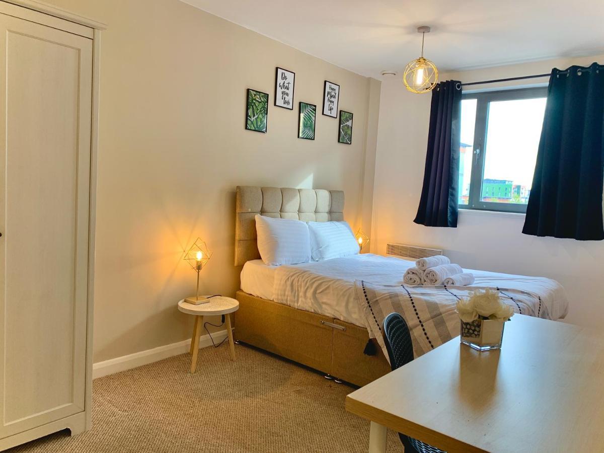 Insta-Style Penthouse With Balcony Or 2B Apartment With Balcony Birmingham City Centre Exteriér fotografie
